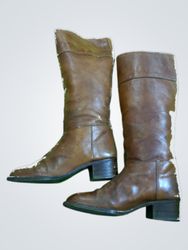Brown Leather Boots