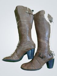 Brown Leather Boots