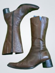 Brown Leather Boots