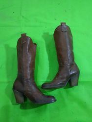 Brown Leather Boots