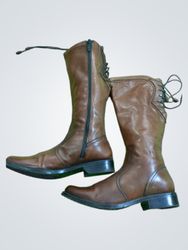 Brown Leather Boots