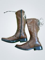 Brown Leather Boots