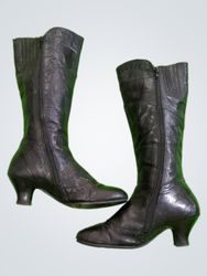 Black Leather Boots