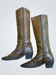 Brown Leather Boots
