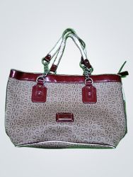 Guess Monogram Tote Handbag