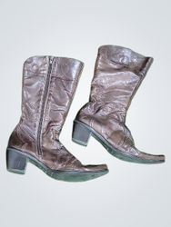 Brown Leather Boots