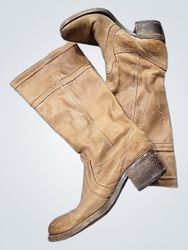 Tan Leather Boots
