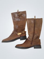Brown Leather Boots