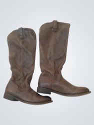 Brown Leather Boots