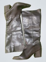 Brown Knee-High Boots