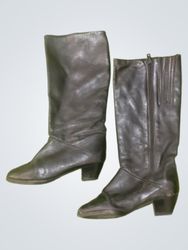 Brown Leather Boots
