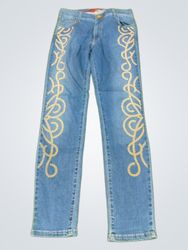 Liber Jeans Women's Embellished Denim Jeans