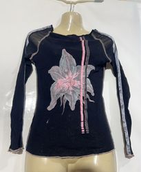 Promod Long-sleeve Graphic Top
