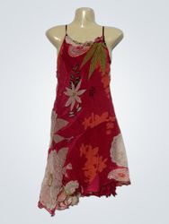 Derhy Red Floral Print Dress