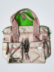 George Gina & Lucy Pink Nylon Shoulder Bag