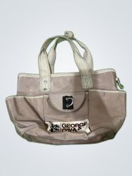 George Gina & Lucy Taupe Canvas Tote Bag