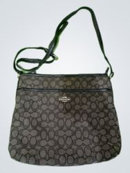 Coach Signature Pattern Shoulder Bag