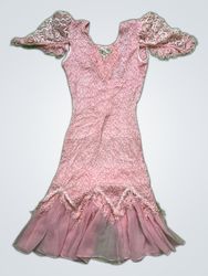 Pink Lace Dress