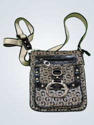 Victoria Bags Monogram Handbag