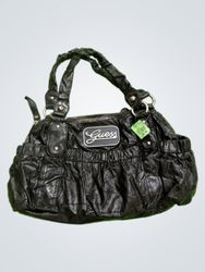 Guess Black Leather Handbag