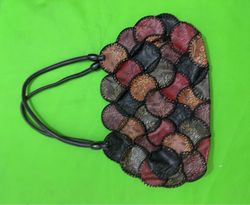 Multicolored Patchwork Handbag