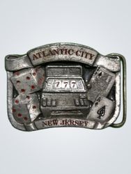 Atlantic City New Jersey Belt Buckle