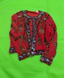 Beaded Tassel Jacket