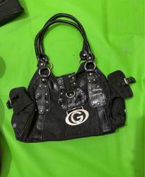 Gamaya Black Handbag