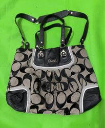 Coach Monogram Shoulder Bag