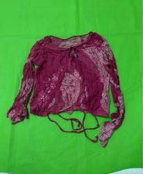 Pink Floral Blouse