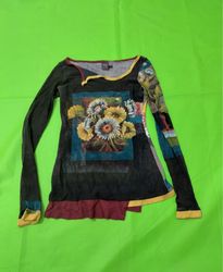 ANAC Long Sleeve Floral Top