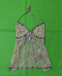 Pilot Beaded Halter Top