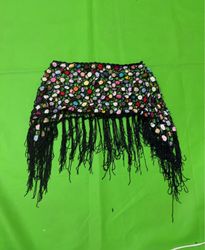 Crochet Fringe Shawl