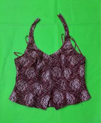 SEZGI Abiye Embellished Halter Top
