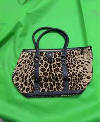 Leopard Print Tote Bag