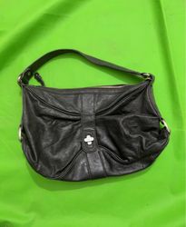 Black Leather Handbag
