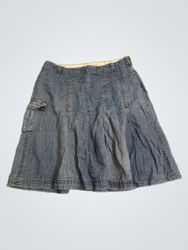 Premod Denim Cargo Skirt