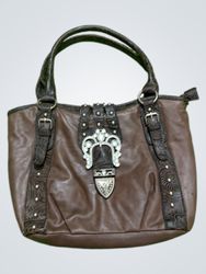 YESER Brown Handbag
