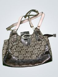 Guess Monogram Shoulder Bag