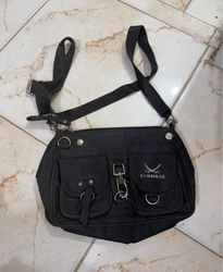 SANSIMAR Black Crossbody Bag