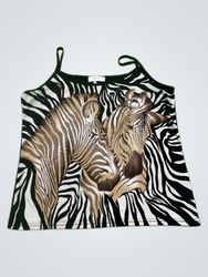 AGASY Women's Zebra Print Camisole