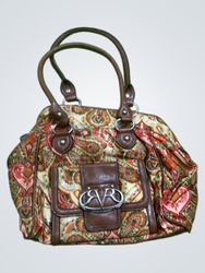 Olivia Roberts Paisley Print Handbag