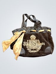 Juicy Couture Velour Tote Bag