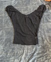 Black Lace Top
