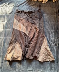 Unbranded Patchwork Midi Skirt