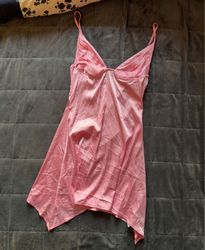 Pink Slip Dress