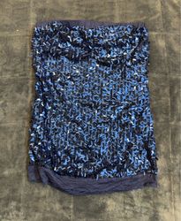 Top a fascia con paillettes Miss Swan