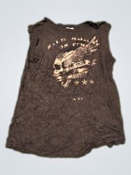 Zara Graphic Sleeveless Top