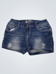 Wallflower Distressed Denim Shorts