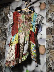 Miss Sixty Patchwork Mini Dress